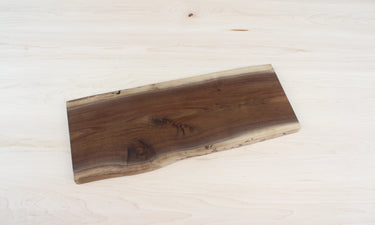 Black Walnut Live Edge Charcuterie Gift Slab Ready to Ship 4
